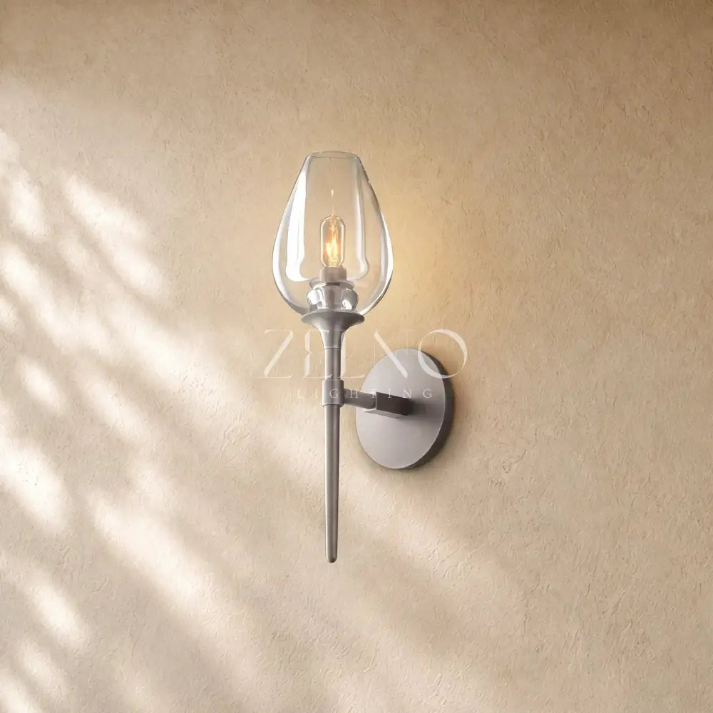 Tulipa Single Sconce - Zelno