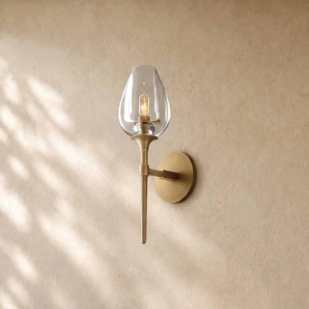Tulipa Single Sconce - Zelno