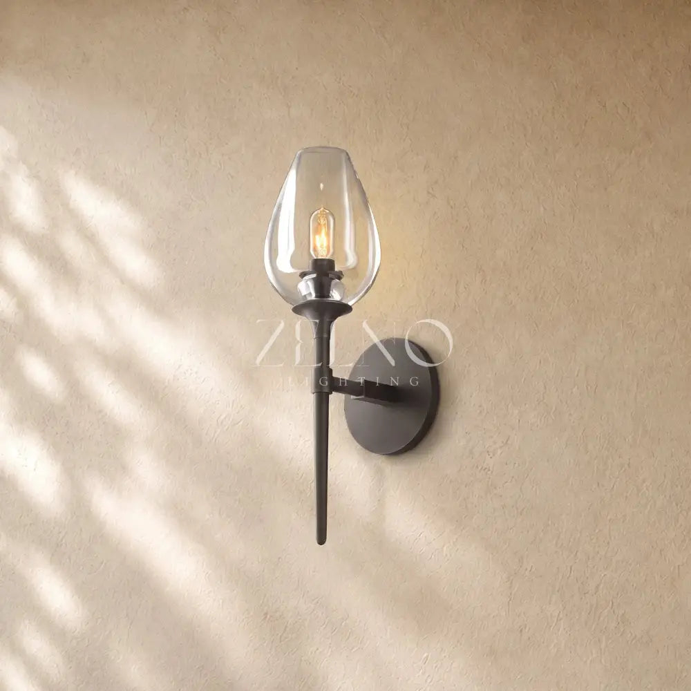 Tulipa Single Sconce - Zelno
