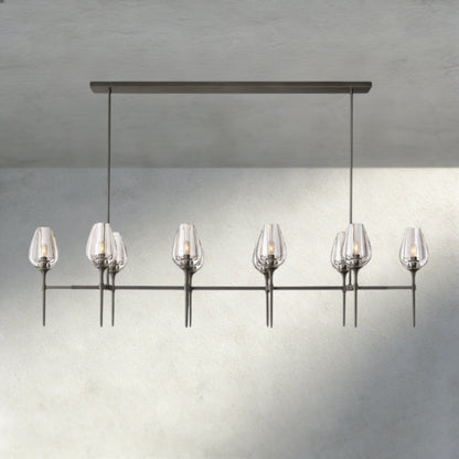 Tuple Linear Chandelier 52", 65" - Zelno