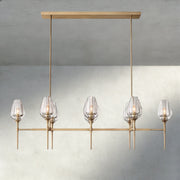 Tuple Linear Chandelier 52", 65" - Zelno