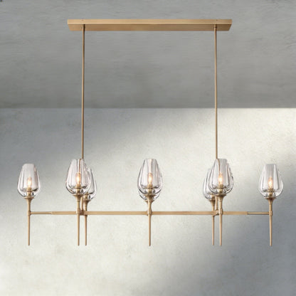 Tuple Linear Chandelier 52", 65" - Zelno