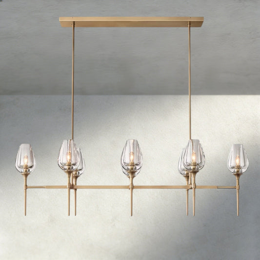 Tuple Linear Chandelier 52", 65" - Zelno