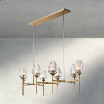 Tuple Linear Chandelier 52", 65" - Zelno