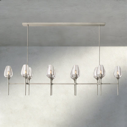 Tuple Linear Chandelier 52", 65" - Zelno