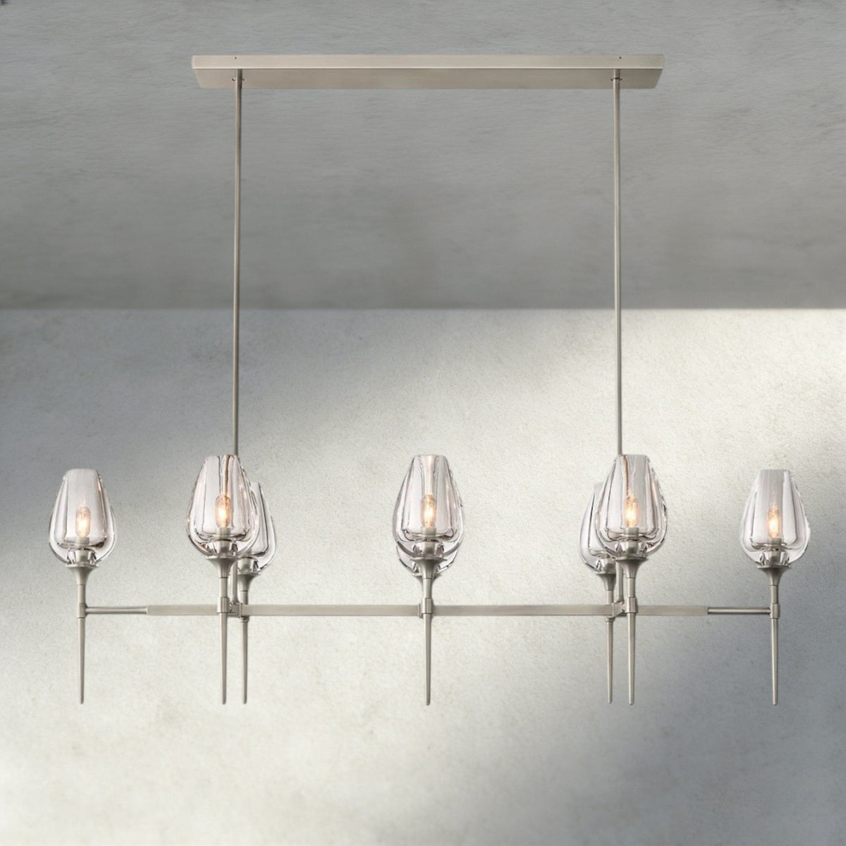 Tuple Linear Chandelier 52", 65" - Zelno