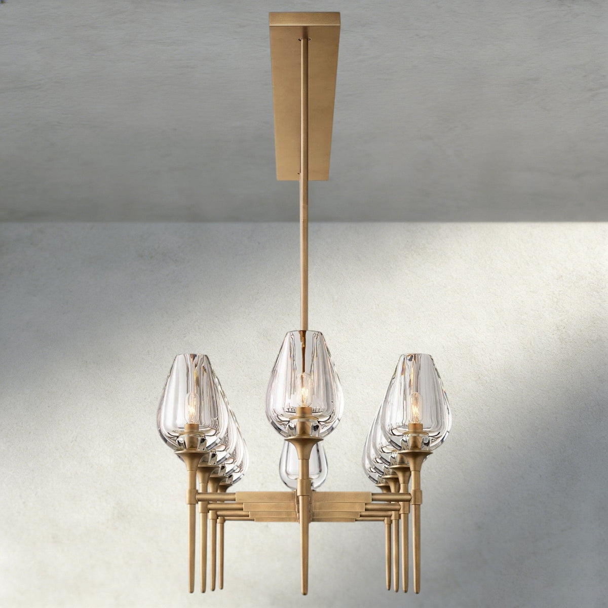 Tuple Linear Chandelier 52", 65" - Zelno
