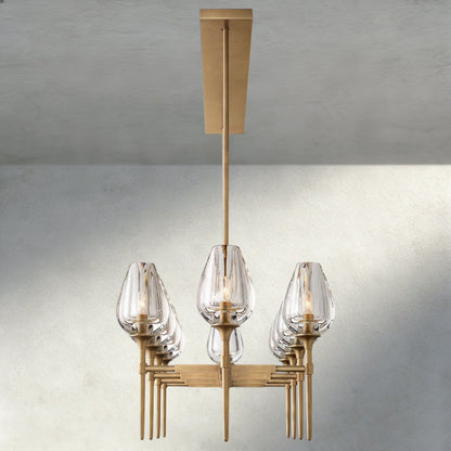 Tuple Linear Chandelier 52", 65" - Zelno