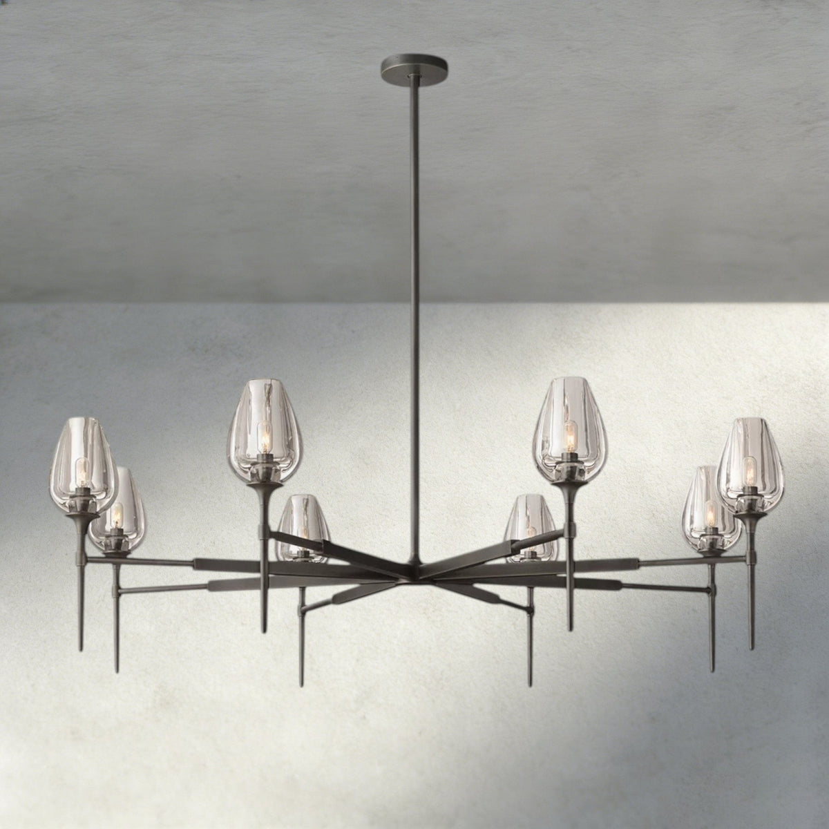 Tuple ROUND CHANDELIER 27", 42", 54" - Zelno