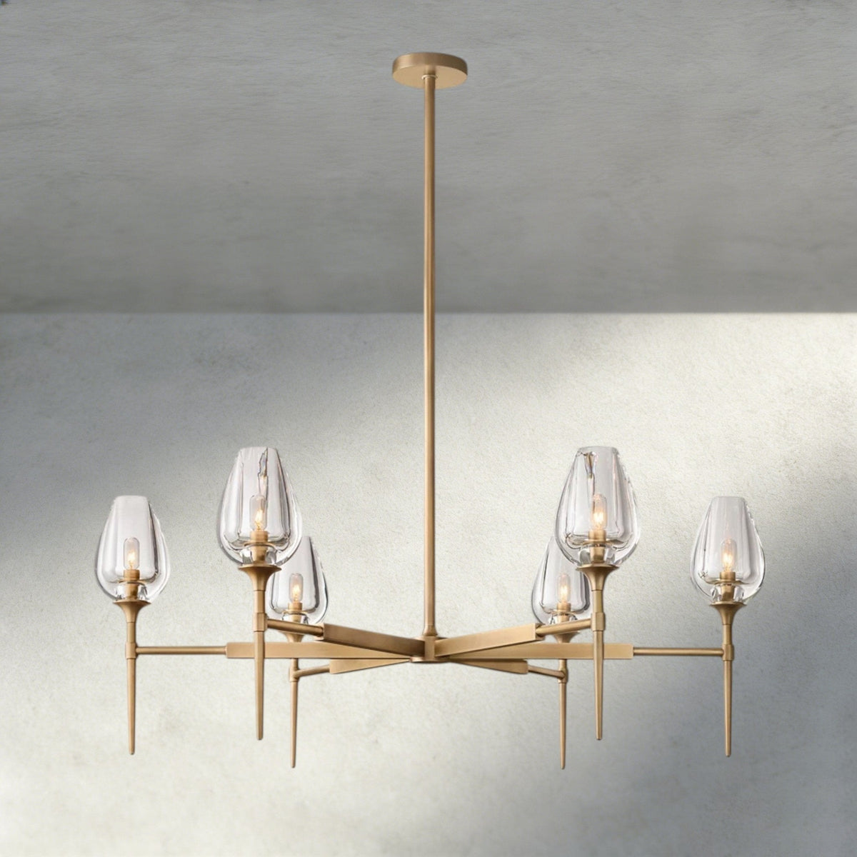Tuple ROUND CHANDELIER 27", 42", 54" - Zelno