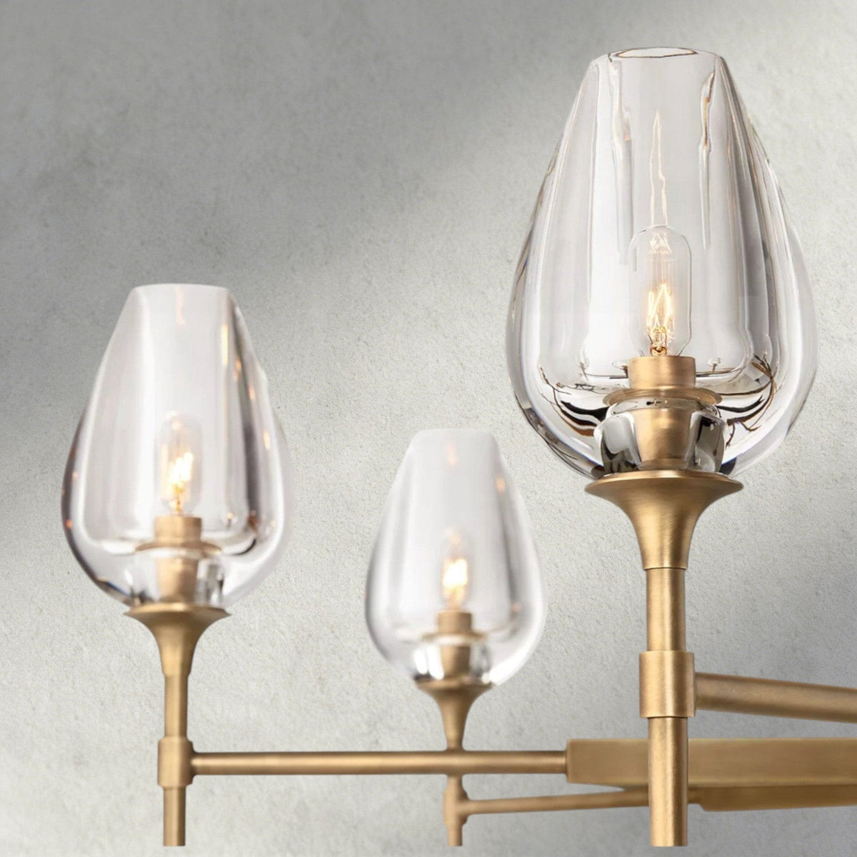 Tuple ROUND CHANDELIER 27", 42", 54" - Zelno
