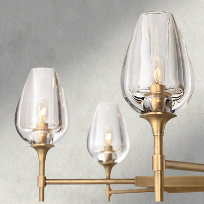 Tuple ROUND CHANDELIER 27", 42", 54" - Zelno