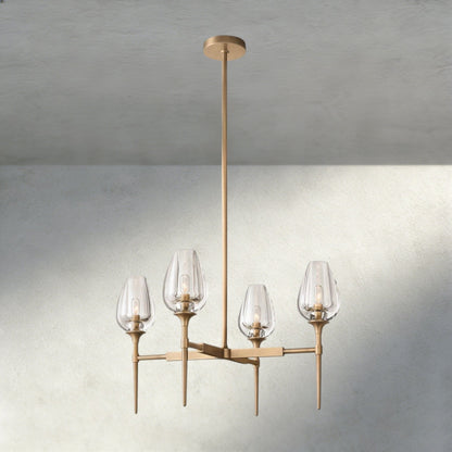 Tuple ROUND CHANDELIER 27", 42", 54" - Zelno