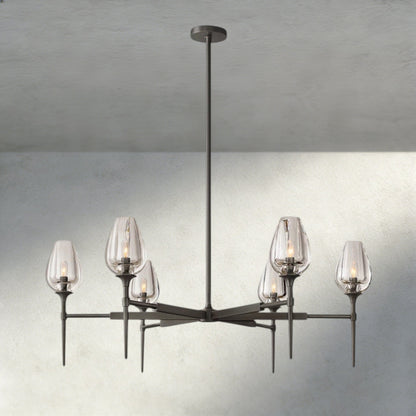 Tuple ROUND CHANDELIER 27", 42", 54" - Zelno