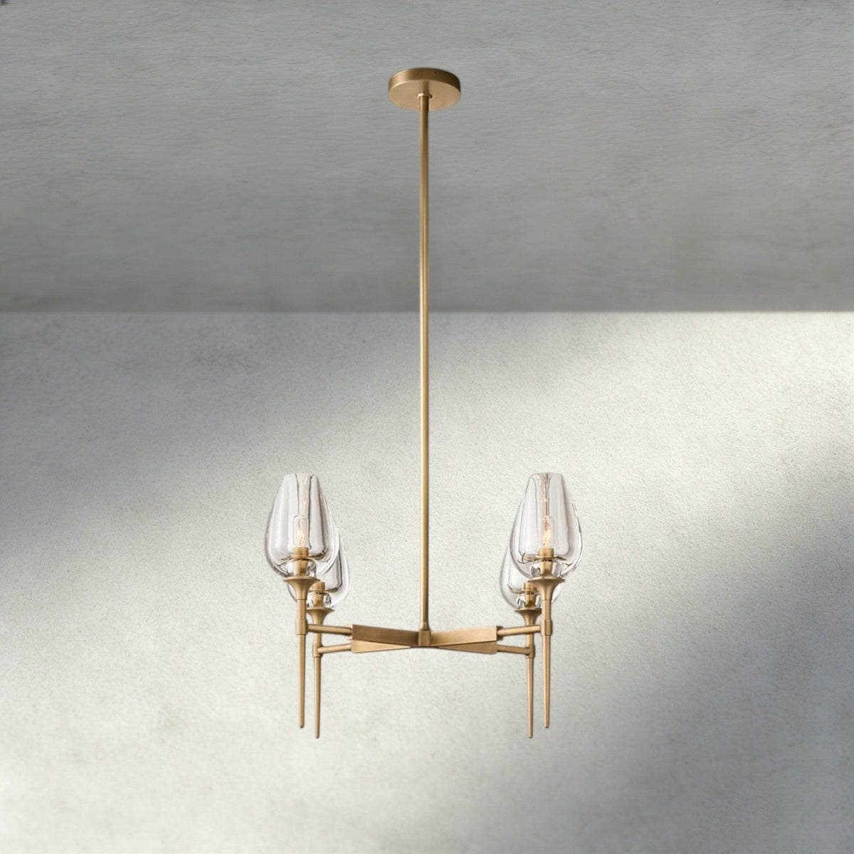Tuple ROUND CHANDELIER 27", 42", 54" - Zelno