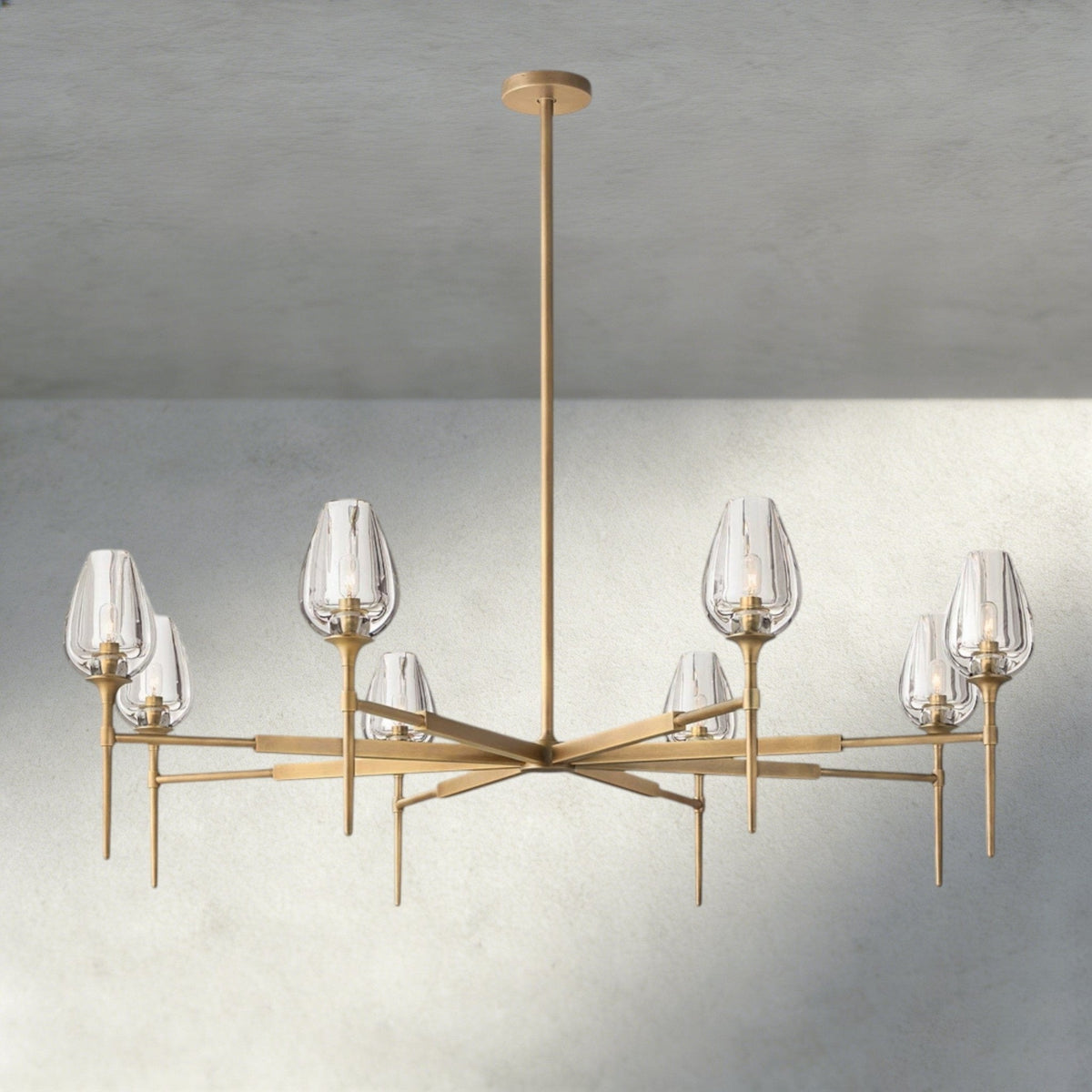 Tuple ROUND CHANDELIER 27", 42", 54" - Zelno