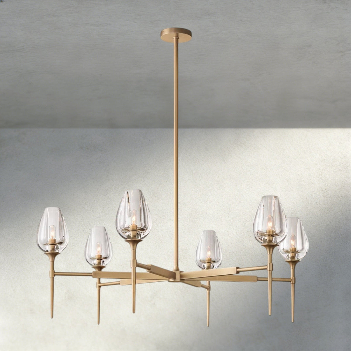 Tuple ROUND CHANDELIER 27", 42", 54" - Zelno