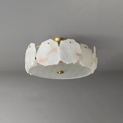 Valeria Alabaster Ceiling Lamp - Zelno Lighting