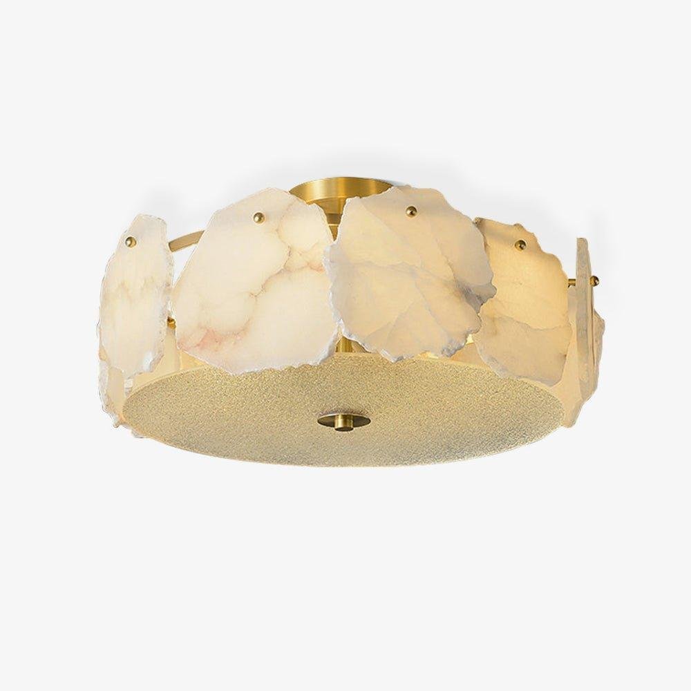 Valeria Alabaster Ceiling Lamp - Zelno Lighting