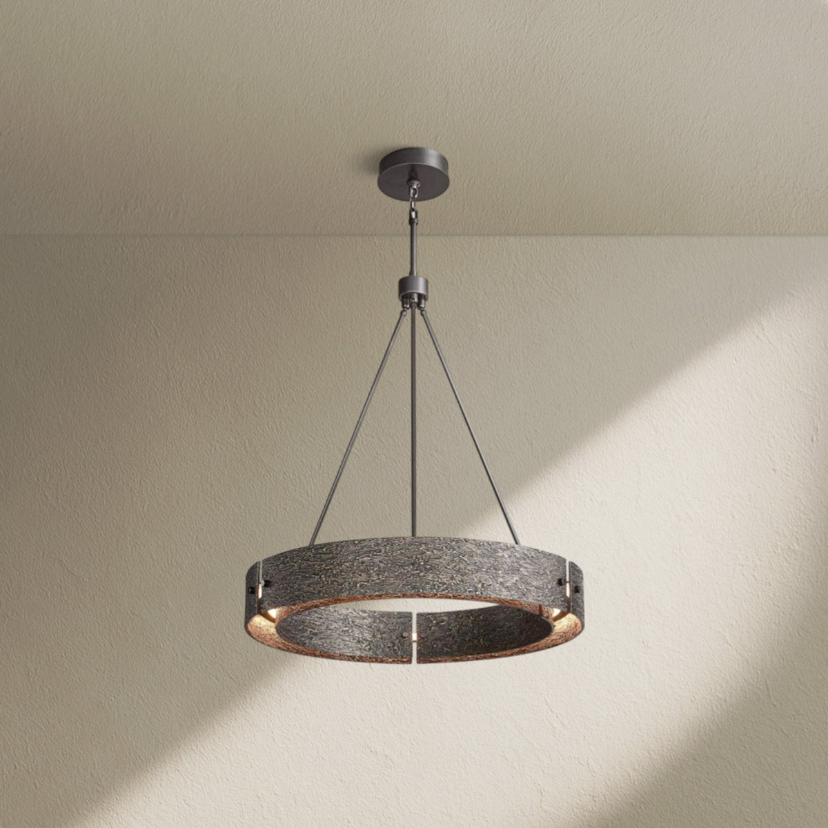 veufz Round Chandelier D36" - Zelno
