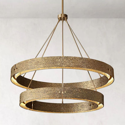 Vilary 2-tier Round Chandelier 60" - Zelno Lighting