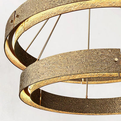 Vilary 2-tier Round Chandelier 60" - Zelno Lighting