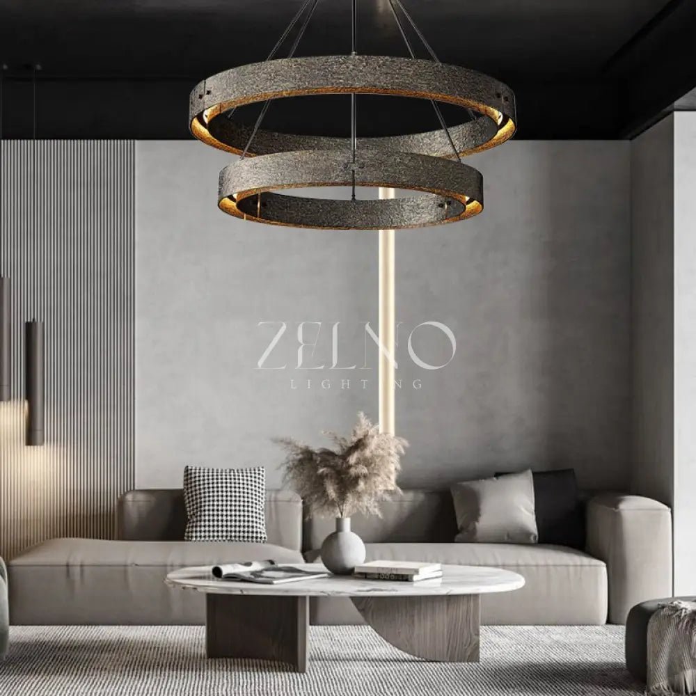Vilary 2-tier Round Chandelier - Zelno