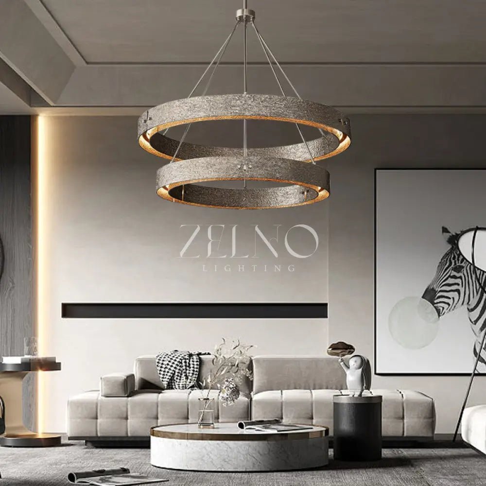 Vilary 2-tier Round Chandelier - Zelno
