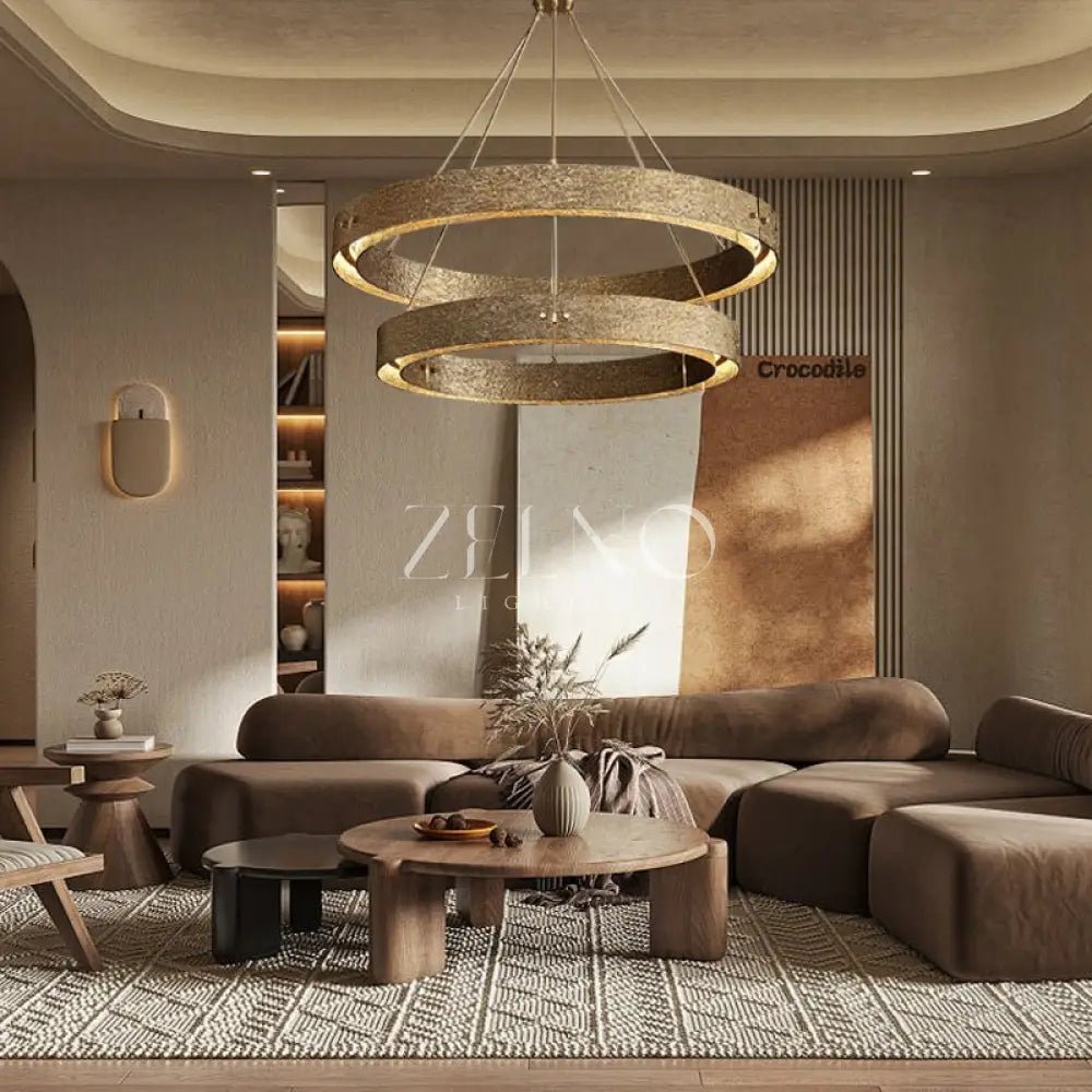Vilary 2-tier Round Chandelier - Zelno