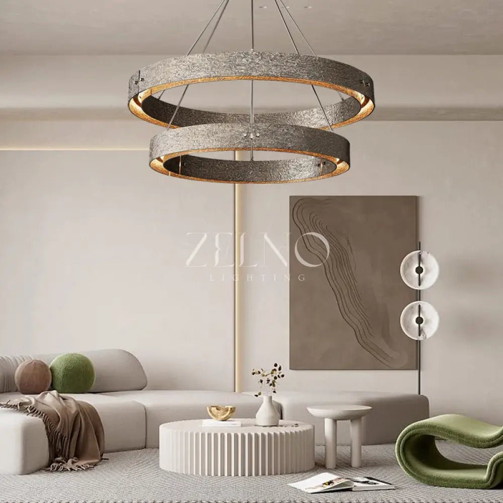 Vilary 2-tier Round Chandelier - Zelno