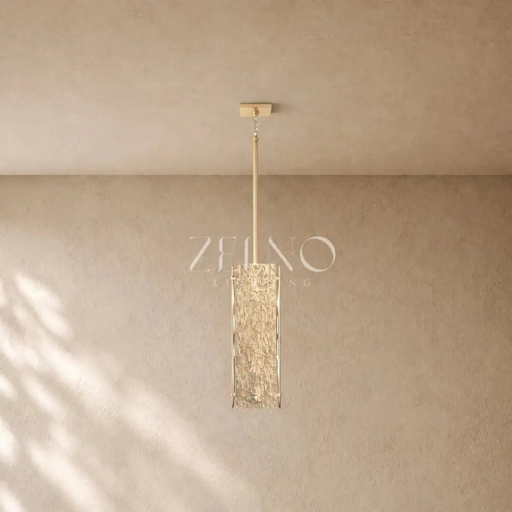 Vilary Rectangular Pendant - Zelno
