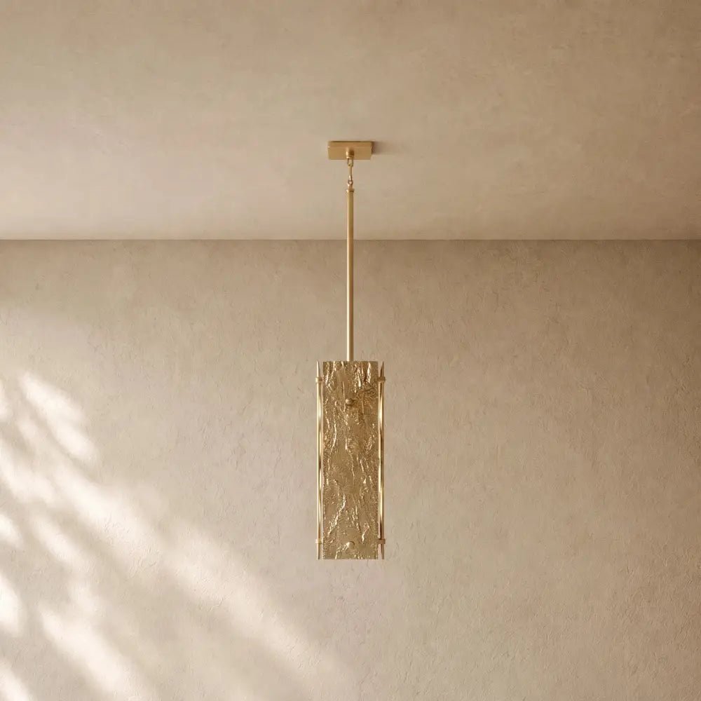 Vilary Rectangular Pendant - Zelno