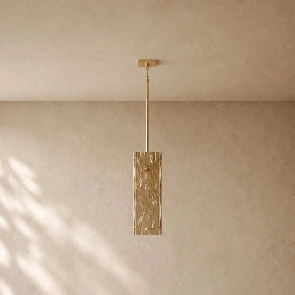 Vilary Rectangular Pendant - Zelno