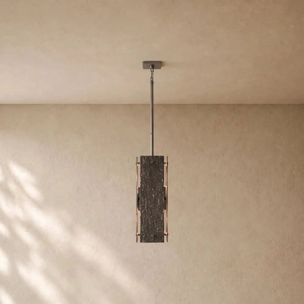 Vilary Rectangular Pendant - Zelno