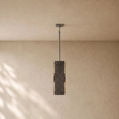 Vilary Rectangular Pendant - Zelno