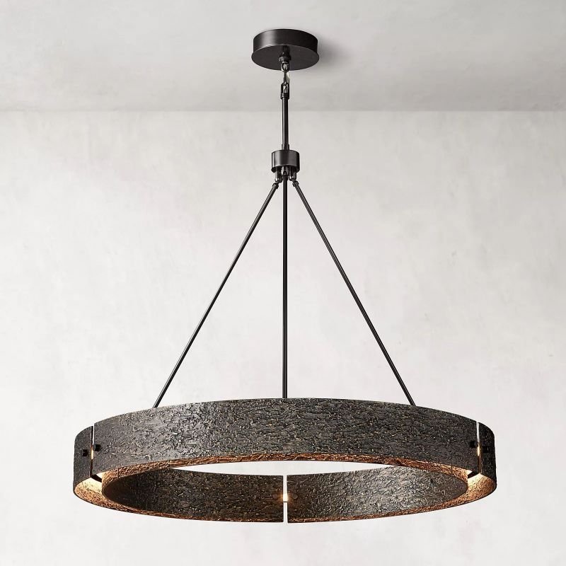 Vilary Round Chandelier 48" - Zelno Lighting