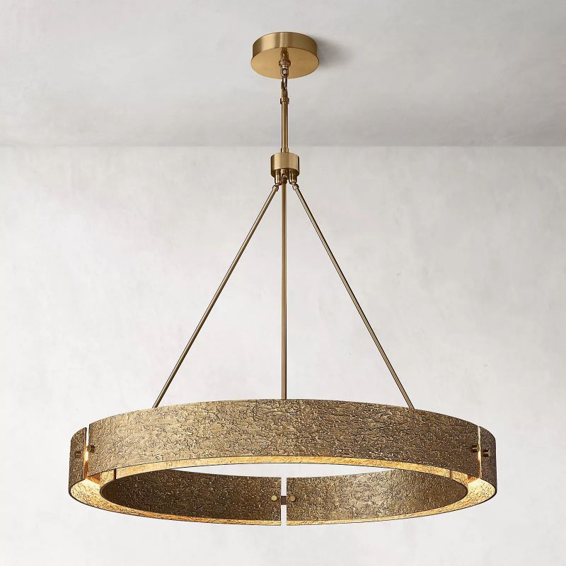 Vilary Round Chandelier 48" - Zelno Lighting