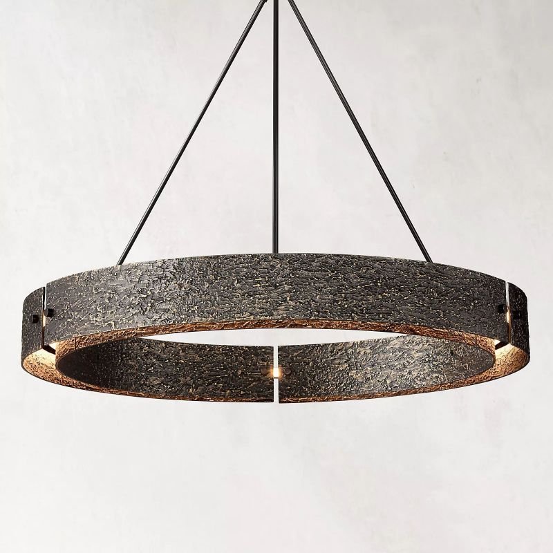 Vilary Round Chandelier 48" - Zelno Lighting
