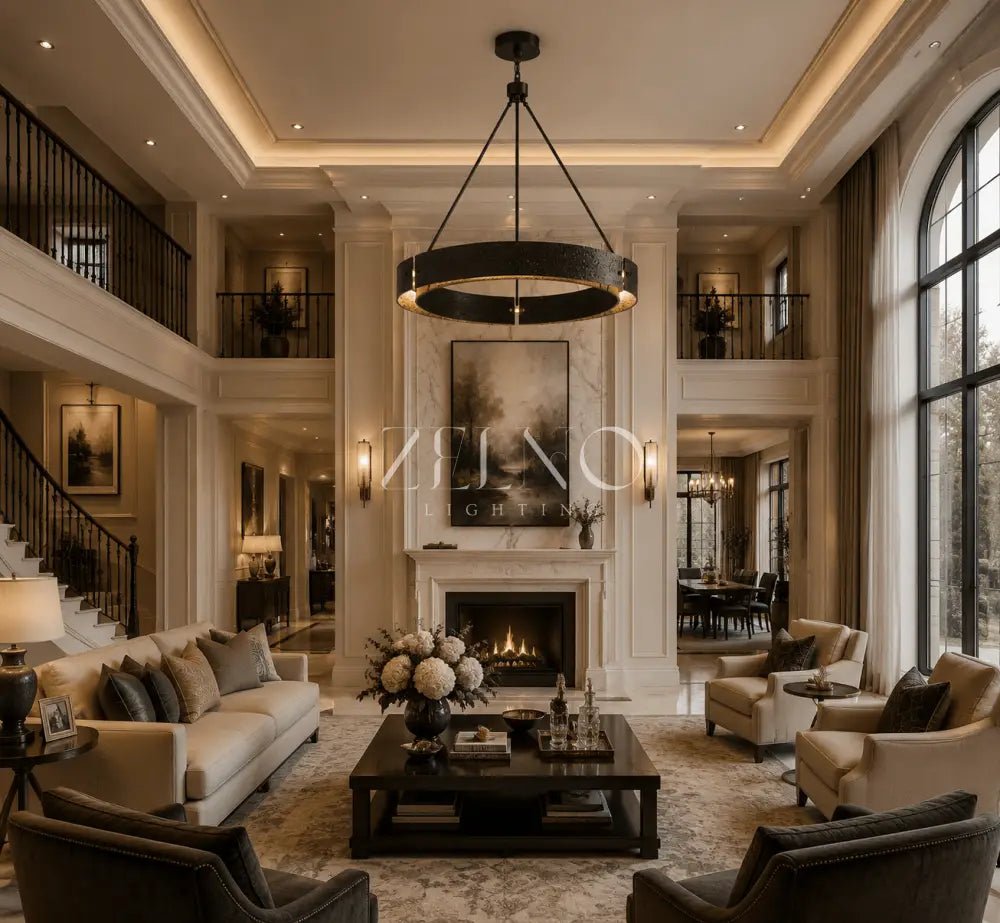 Vilary Round Chandelier - Zelno