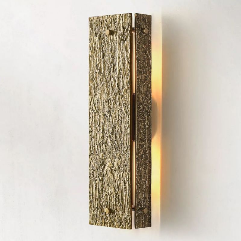 Vilary Sconce Solid Brass Modern Wall Light for Home Decor - Zelno Lighting