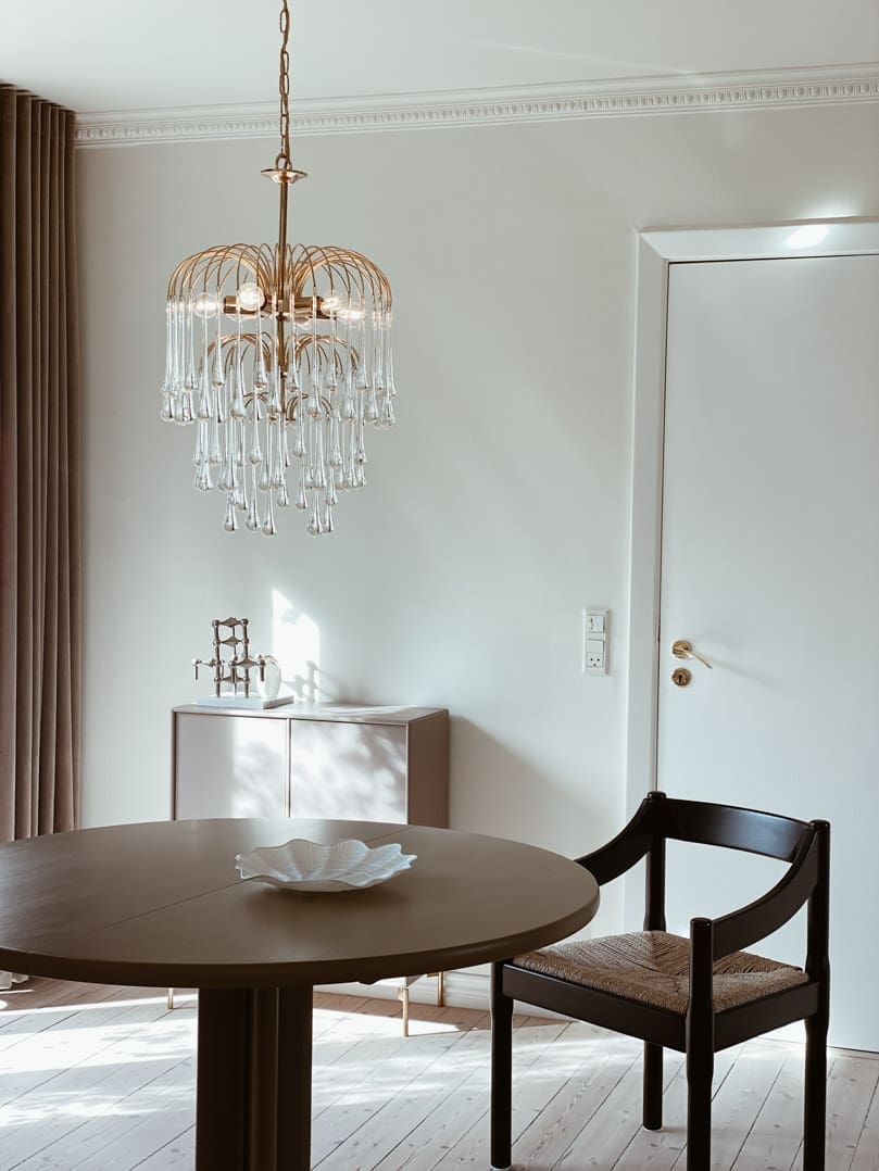 Vintage – Murano chandelier – Teardrop – 68 drops – Clear - Zelno Lighting