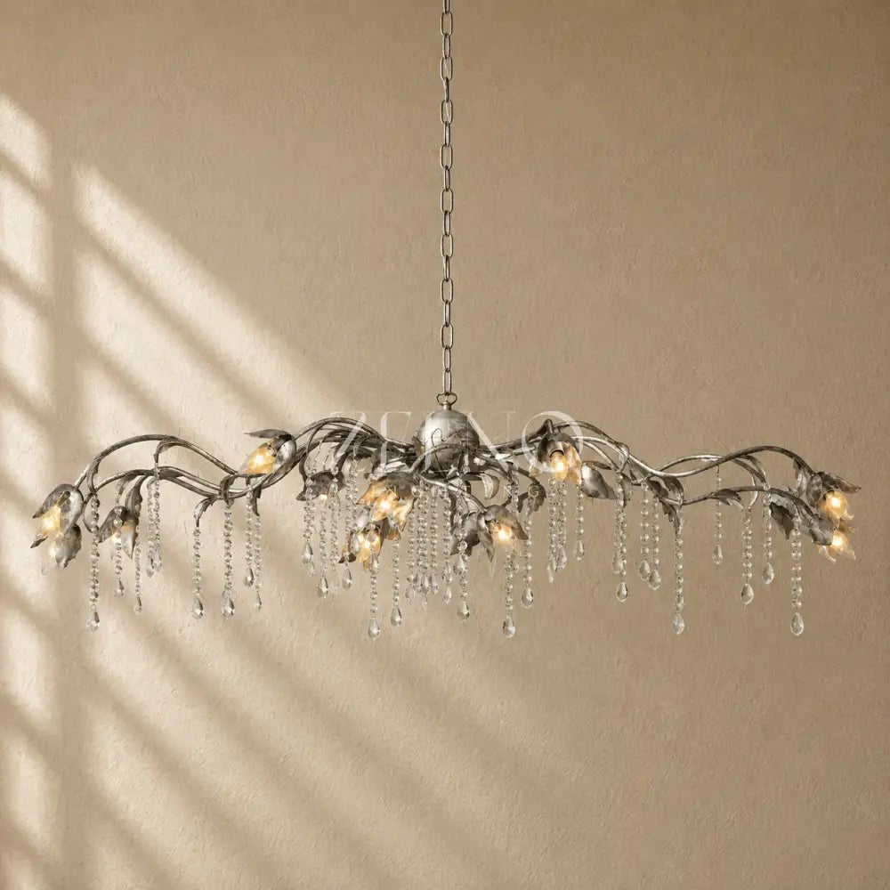 Viticcia Rectangular Chandelier 52" 61" 71" - Zelno