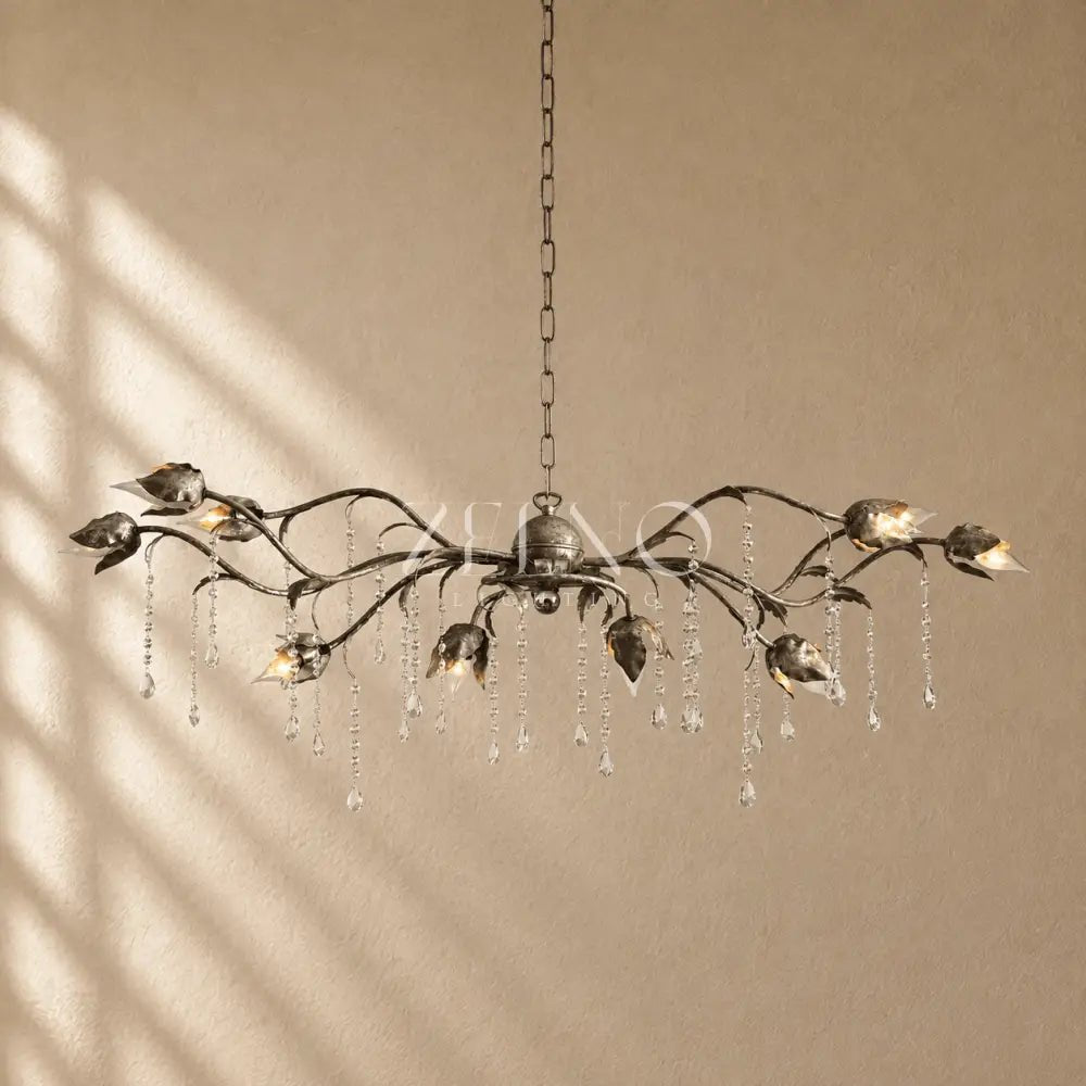 Viticcia Rectangular Chandelier 52" 61" 71" - Zelno