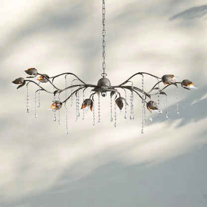 Viticcia Rectangular Chandelier 52" 61" 71" - Zelno Lighting