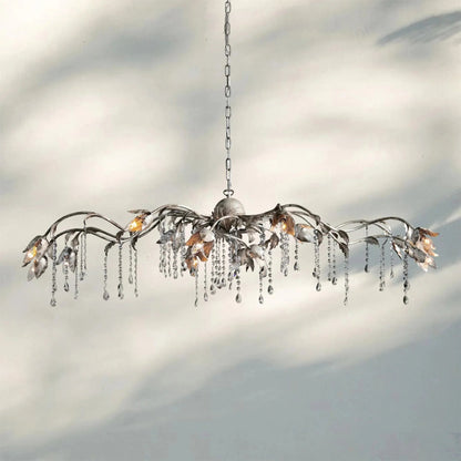 Viticcia Rectangular Chandelier 52" 61" 71" - Zelno Lighting