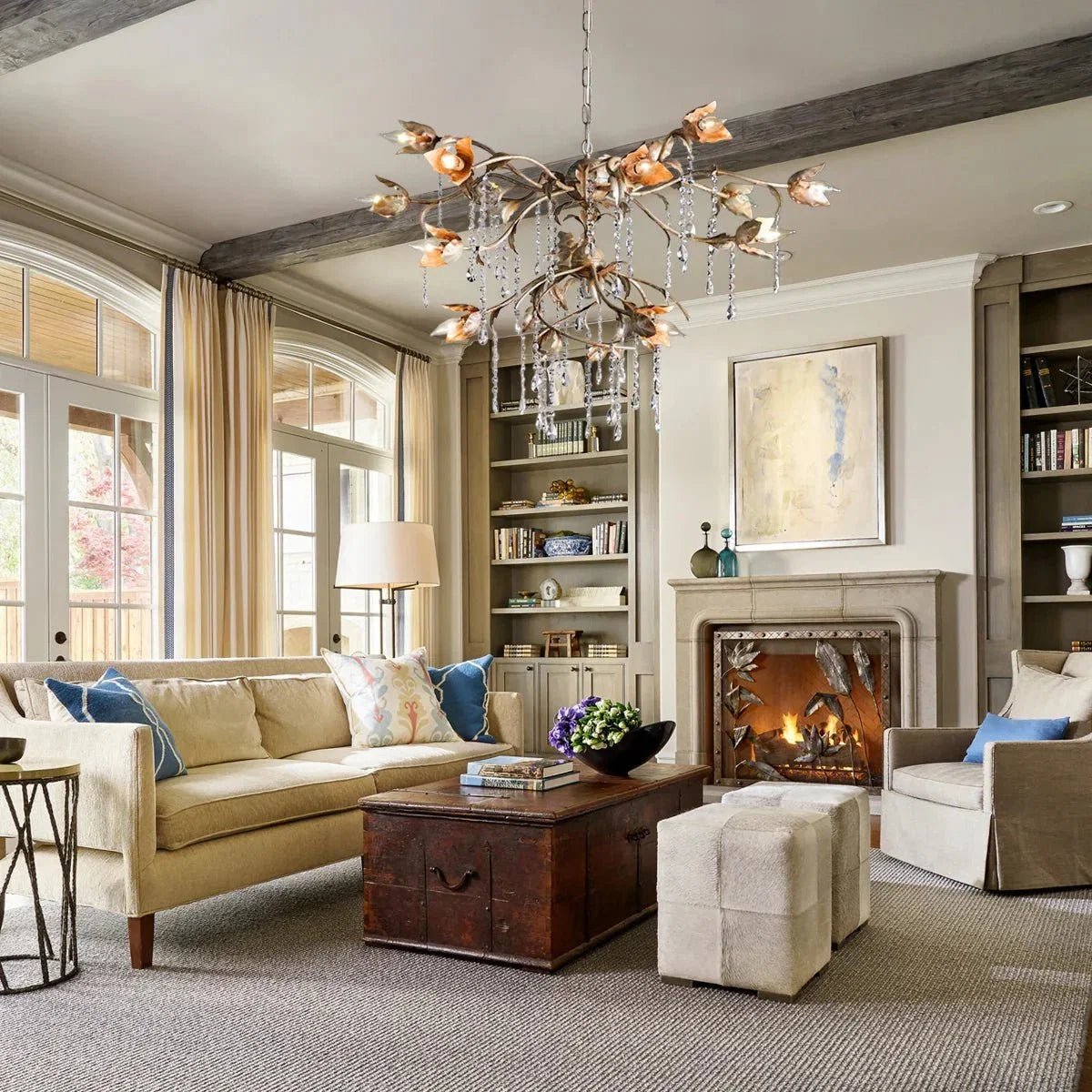 Viticcia Round Chandelier - Zelno Lighting