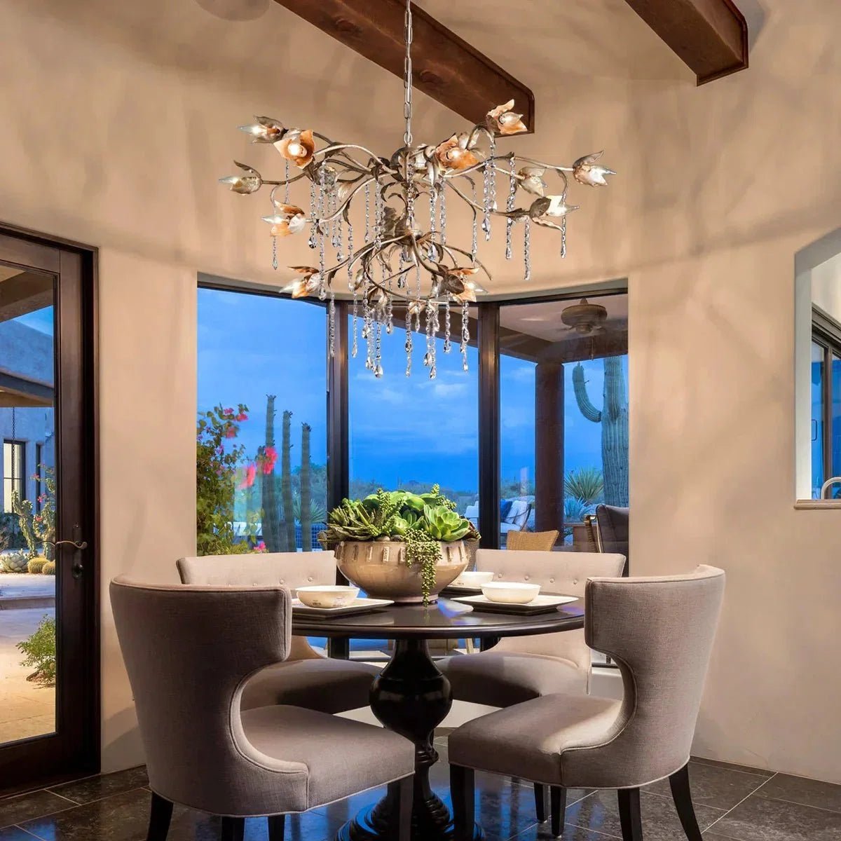 Viticcia Round Chandelier - Zelno Lighting