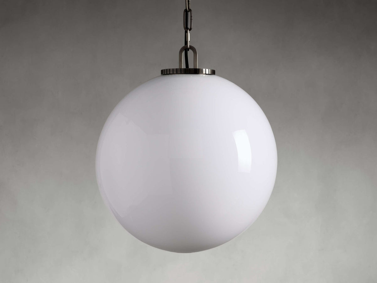 Wescotte Globe Pendant with Chain - Zelno Lighting