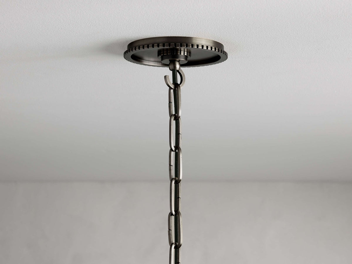 Wescotte Globe Pendant with Chain - Zelno Lighting
