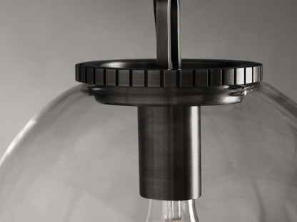Wescotte Globe Pendant with Chain - Zelno Lighting